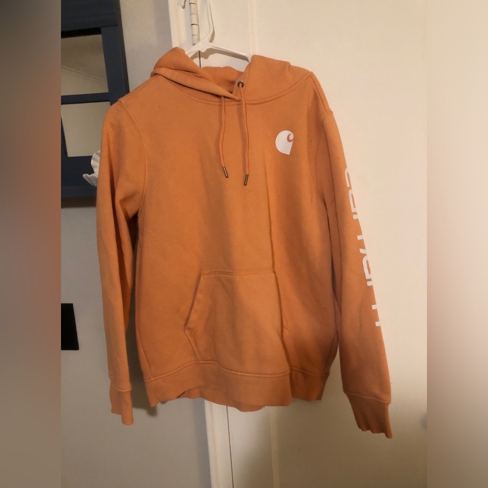 Carhartt Orange Hoodie